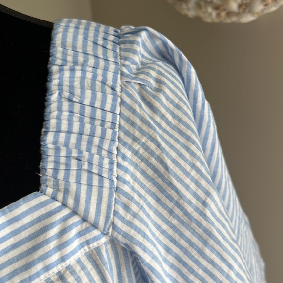 NWOT: Loft Eyelet Square Neck Peasant Top | M - Picture 7 of 16